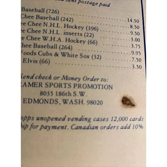 The Trader Speaks' - Original Trading Card Publication - April 1978 - Picture 7 of 11